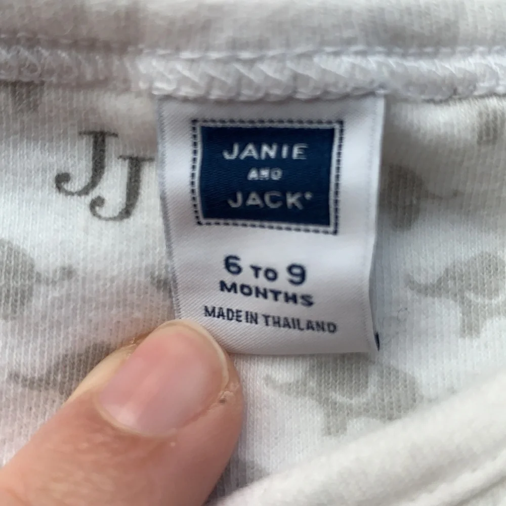 Janie and jack sleeper onsie
